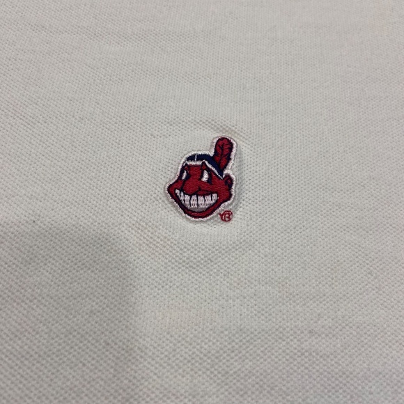 Vintage Crable Sportswear MLB Cleveland Indians White Adult Size Medium - Picture 2 of 13